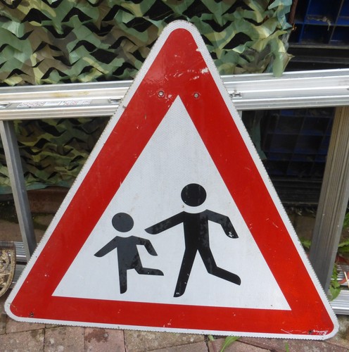Altes verkehrsschild - verkehrsschild, 🎈