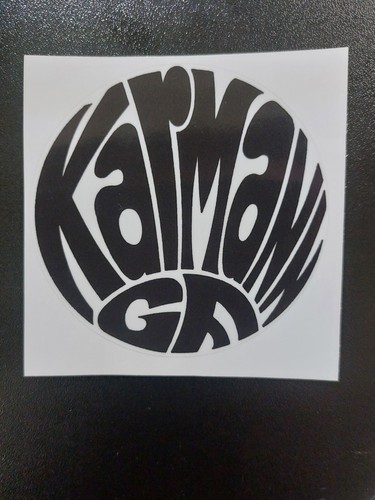 Aufkleber karmann logo vw - logo,