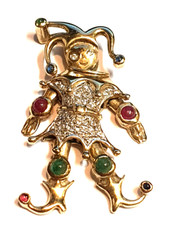 Anhänger Harlekin Hampelmann