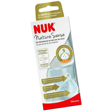 NUK Babyflasche NUK Nature Sense, Größe S - 150 ml, 0-6 Monate