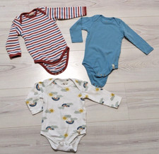 WIE NEU 3 Langarmbodys * ALANA und Kuniboo 100% Baumwolle Bio-BW Body Gr 62/68