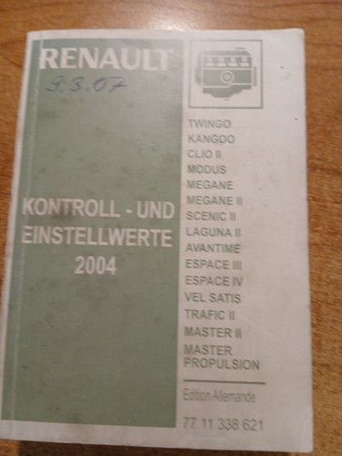 Werkstatthandbuch renault - werkstatthandbuch,