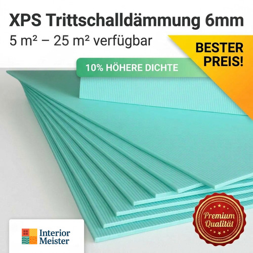 Xps unterlage 6mm - unterlage, 5-25m2