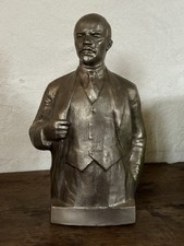 Lenin Büste Zink Guss 32 Cm von 1977 aus Nachlass Nachlass