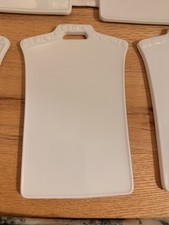 Rosenthal Maria Weiß Frühstücksbrettchen Brotzeit Brett Schneidebrett