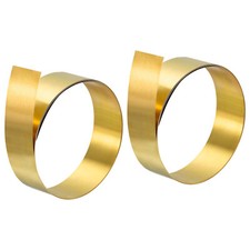 2Stk 0.3x20x1000mm Messing Rollenblatt Messing Folienrolle Messing Streifen Gold