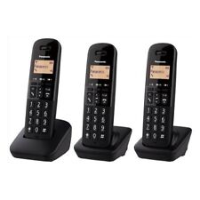 PANASONIC KX TGB613JTB 3 x Schnurlostelefon Trio Dect Black