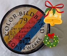 Diafilme " DER GESTIEFELTE KATER " POUVA MAGICA ROLLFILM Defa DDR TOP ZUSTAND