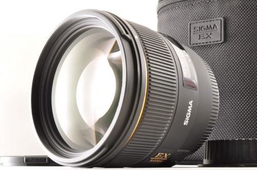 Sigma 85mm 4 - ex, f/1.4