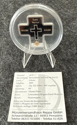 Silber münze - 10$,