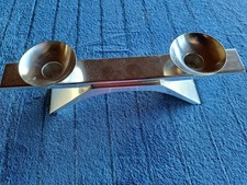 WMF Ikora Balken Kerzenleuchter Vintage Cromargan 