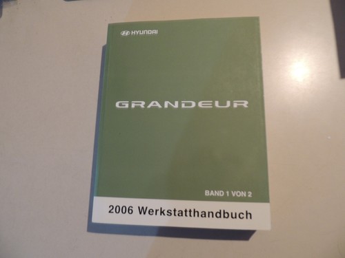 Werkstatthandbuch band - werkstatthandbuch, 1