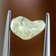 Herz Diamant 1,01TCW Intensiv Grün Funkelnd Natürlich Herzform Für Ring