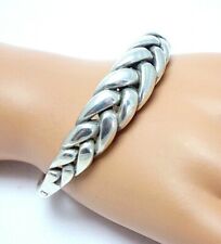 107. toller FRANZ SCHEUERLE QUINN Armreif geflochten Zopf Armband 925er Silber