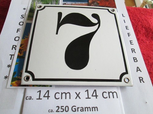 Hausnummer schwarze zahl - hausnummer,