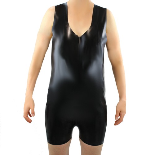 Latex body catsuit - latex,