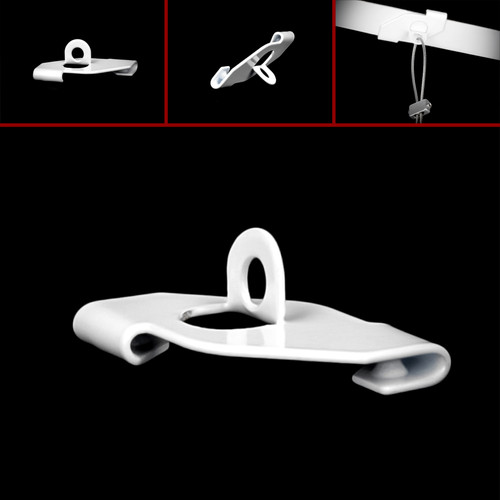 100 deckenclip ösen - deckenclip, Ösen-haken