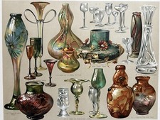 Antique Graphic Varia: Glass