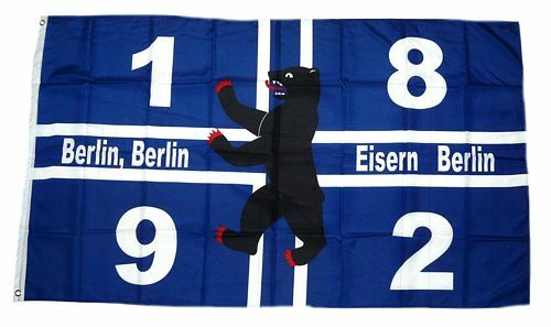 Flagge fahne berlin - berlin, eisern