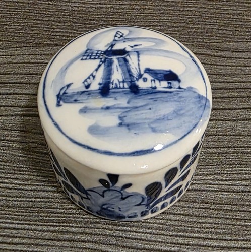 Miniatur porzellan dose mit - porzellan,
