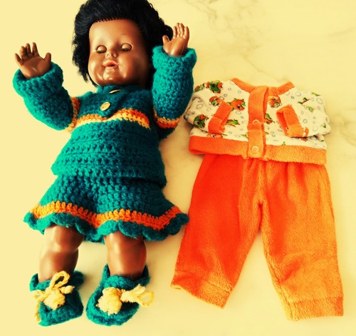 Liebenswerte puppe mit - liebenswerte,