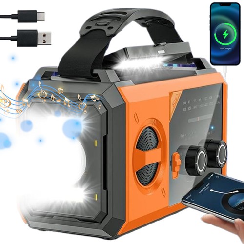 Solar notfall kurbelradio - notfall,