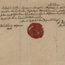 Geburtsurkunde historisch