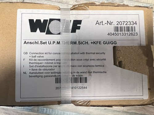 Wolf anschluss set - wolf, anschluss-set