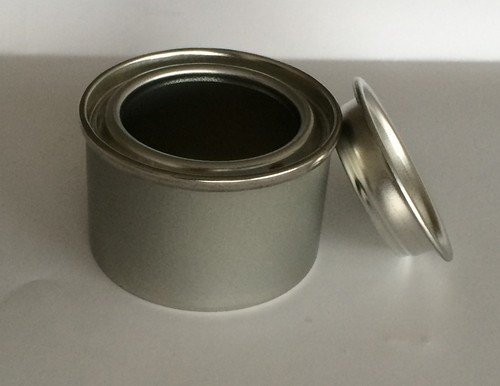 Blechdose mit deckel - deckel, (