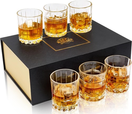 Whiskygläser aus bleifreiem