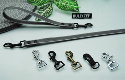 Bullyzei leine gummiert 20mm - leine,