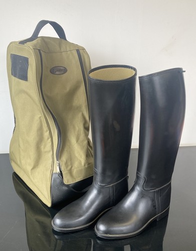 Aigle reitstiefel lang - reitstiefel, schwarz