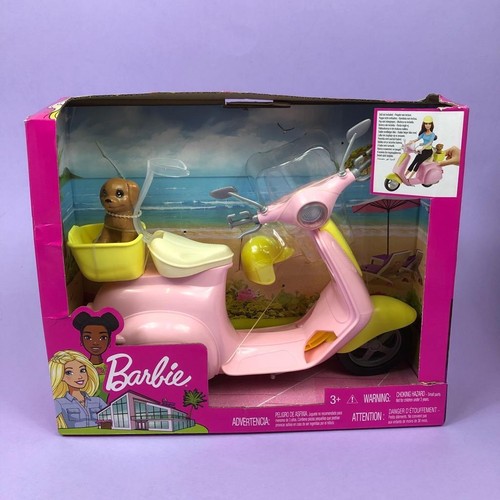 Barbie puppe roller moped - puppe,