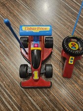 Fisher Price Rotes Renn Auto