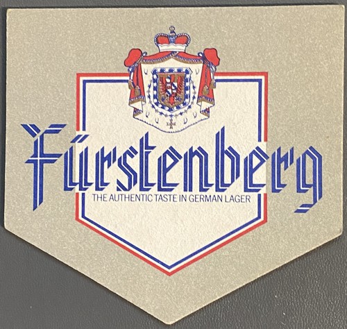 Fürstenberg bierdeckel - ,