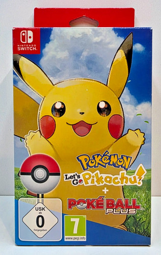 Pokémon let pikachu - let's, +