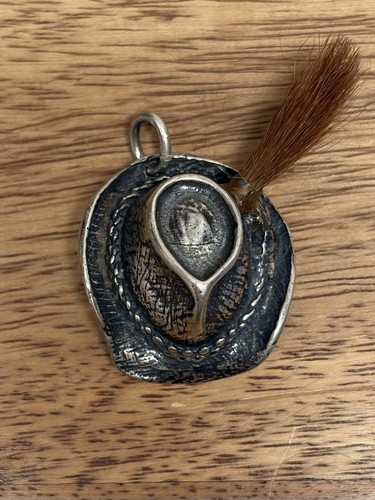 Hut mit gamsbart massiv - mit, silber