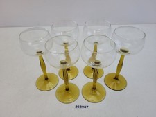 6x Wein-Gläser alt antik
