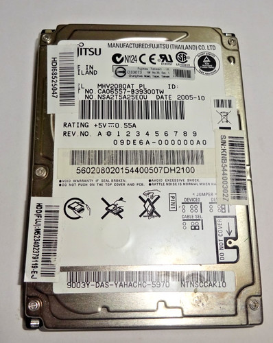 Fujitsu mhv2080at 80 - **mhv2080at, pl
