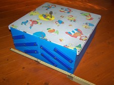 Eigenbau Kiste ausklappbar 400x400x170mm Box für Spielzeug Bastel Sortiment Lego