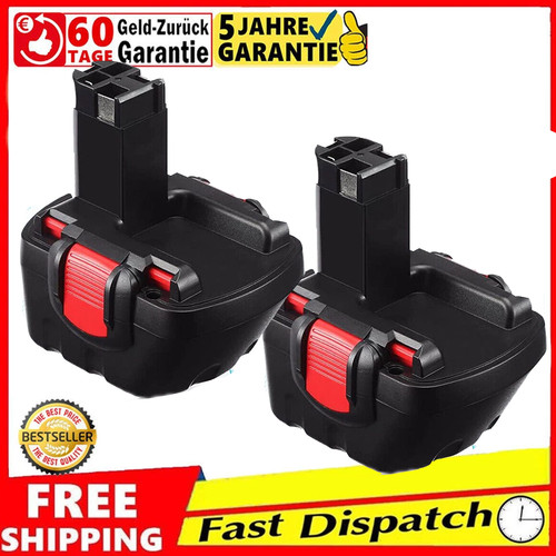 2pack 12v für bosch akku - 12v,