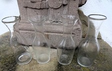 4 x alte antike Karaffe