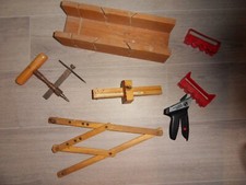 Ulmia Streichmaß Maßskala 0-120mm Kreisschneider Reißer Scheibenschneider Zirkel