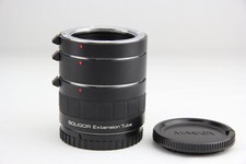 Soligor Extension Tube Makroringe M/X 36 / 20 / 12 mm Minolta A Mount # 8632
