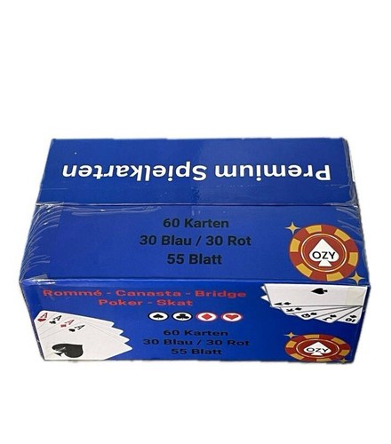 Spielkarten blatt - x, –