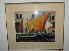 Aquarell Landschaft mit