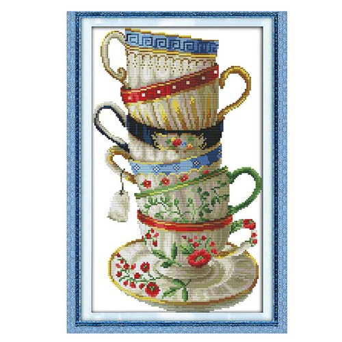 Kaffeetasse stickerei - kaffeetasse,