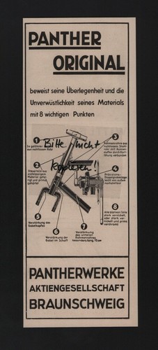 Braunschweig werbung 1934 - werbung,