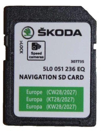 Neuste karte für skoda sd - neuste,