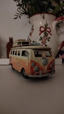 Vintage Style Metal VW T1 Bus